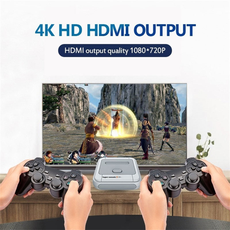 SUPER CONSOLE X 256GB Portable Mini Game Console with 2 Wireless Controller 3D HD Home Game Box SUPER CONSOLE X 256GB Portable Mini Game Console with 2 Wireless Controller 3D HD Home Game Box